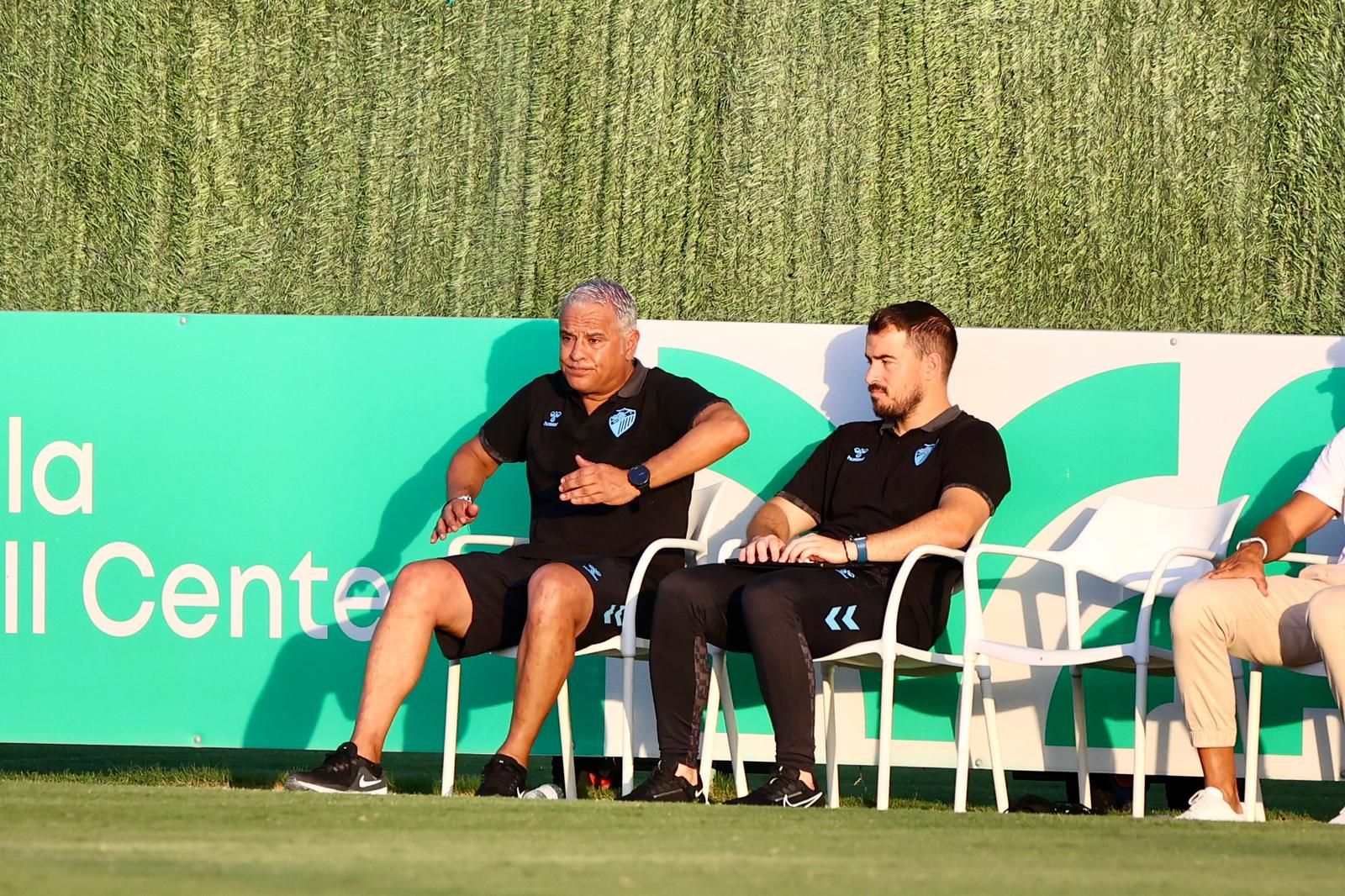 El Málaga CF - Almería de pretemporada, en fotos