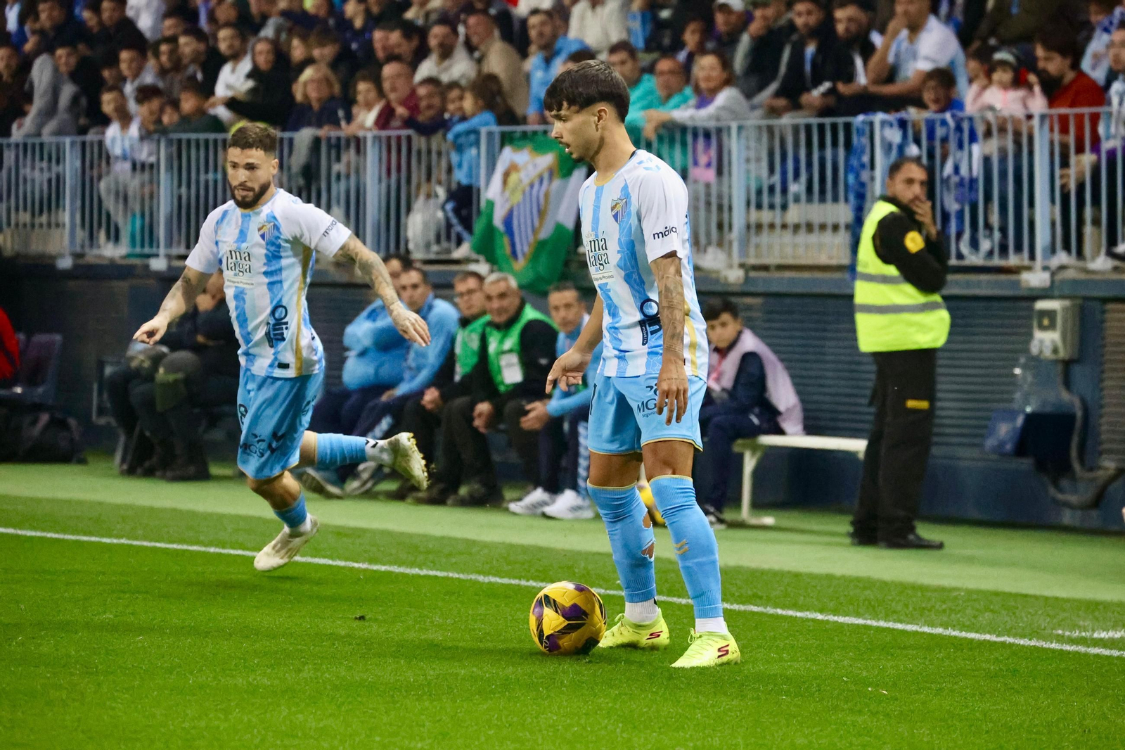 Las fotos del Málaga-Deportivo de La Coruña
