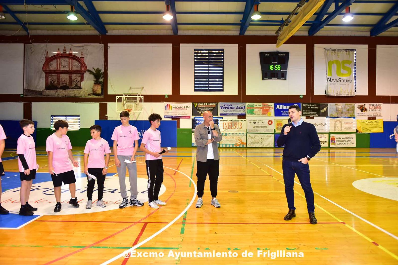 Casillas habla en Frigiliana