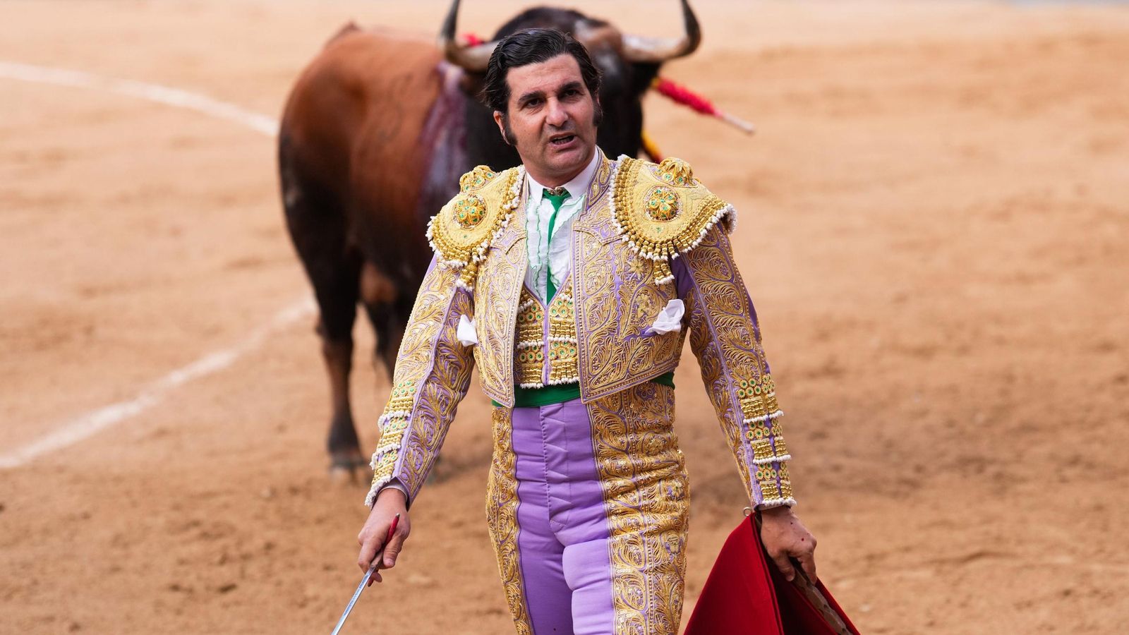 Morante, el pasado domingo, en su última tarde de Madrid.