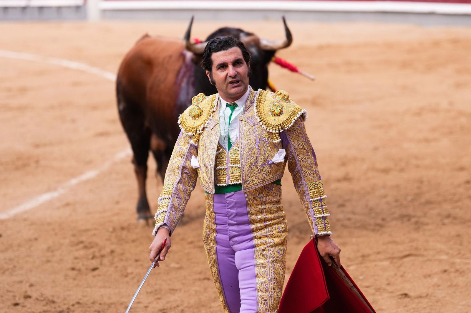 Morante, en su última tarde en Madrid.