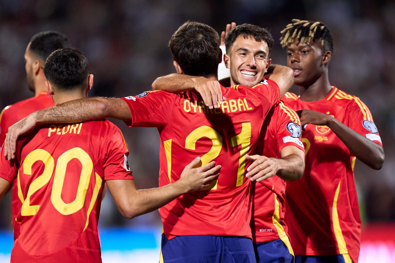 Las mejores fotos del Bulgaria-España