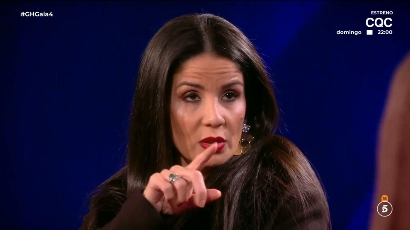 Ana Herminia durante la gala de 'GH DÚO 3'