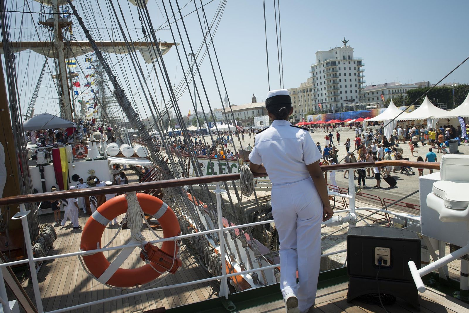 Imágenes de las grandes regatas que ha acogido Cádiz