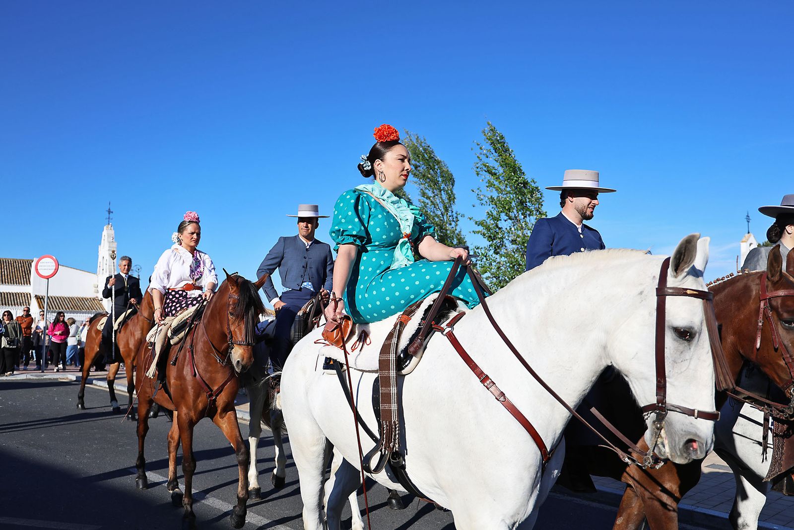 Imágenes de la salida de la Hermandad Ntra Sra de la Peña de Huelva