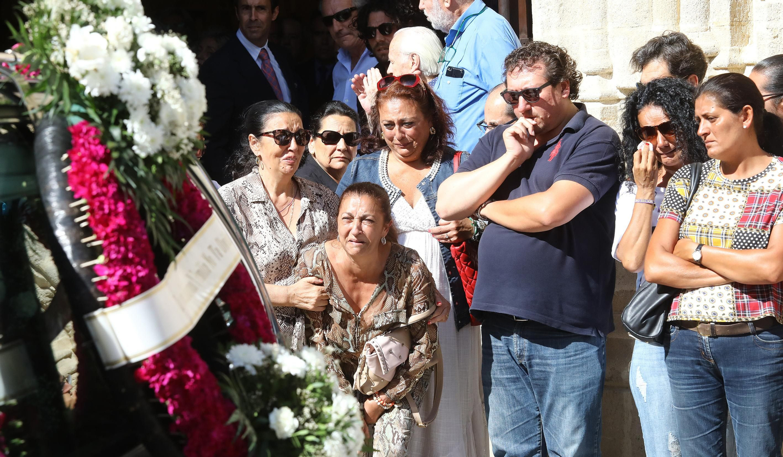 Funeral de Fernando de la Morena en Santiago