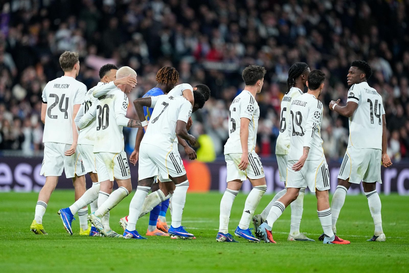 Las fotos del Real Madrid-Mónaco