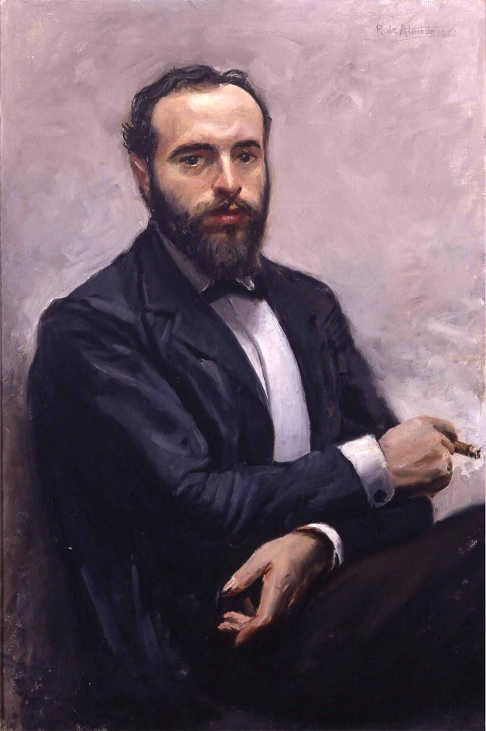 Retrato que le hizo Ruiz de Almodóvar.