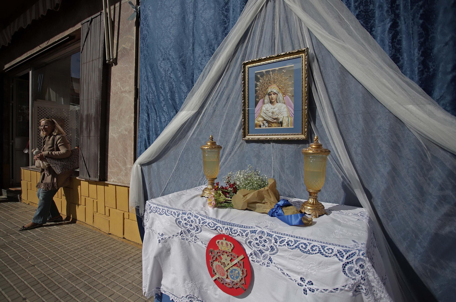 Fotos del Miércoles Santo en Algeciras: Ecce Homo y Buena Muerte