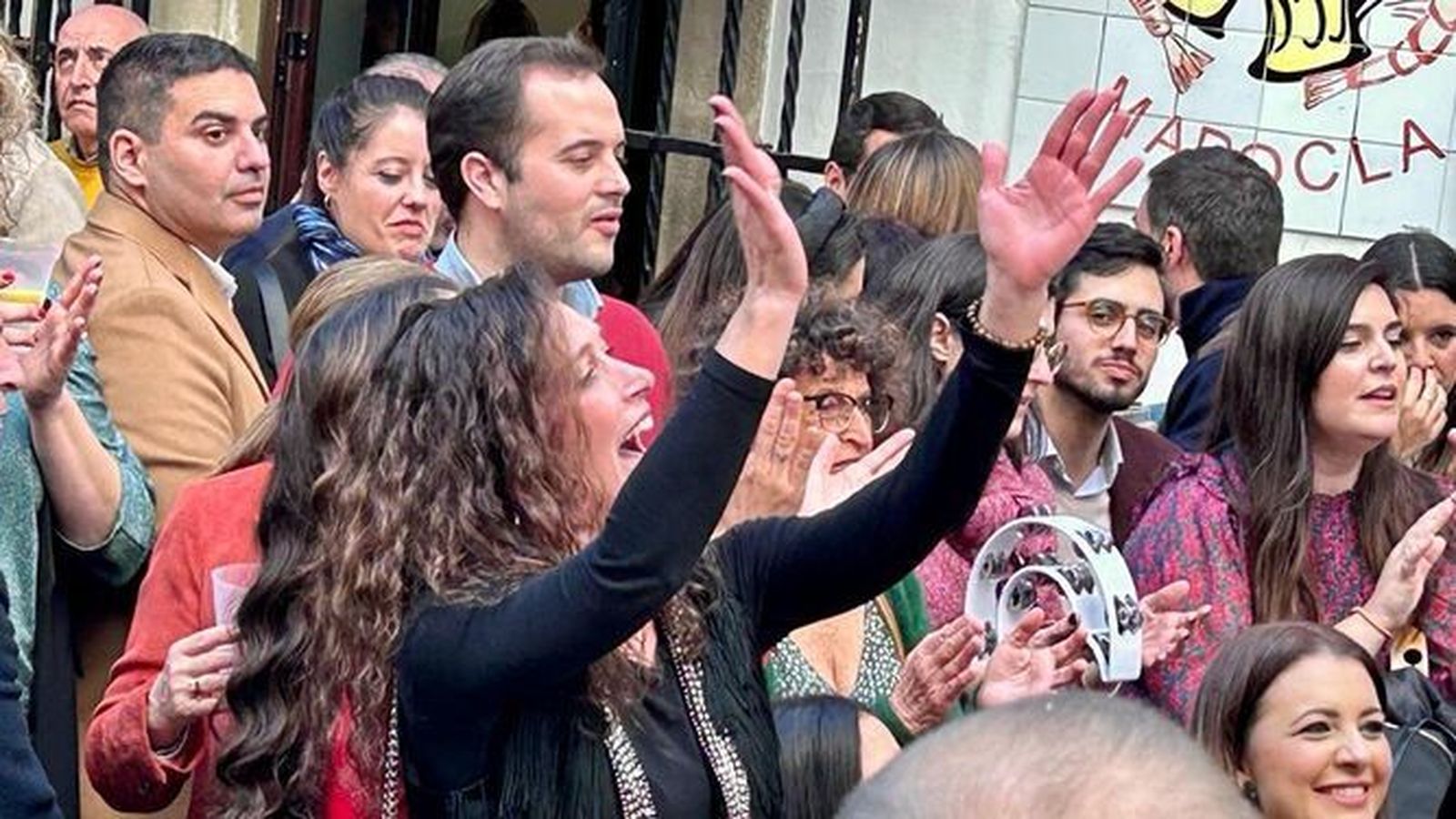 Tarde del 24 de diciembre en calle Consistorio.
