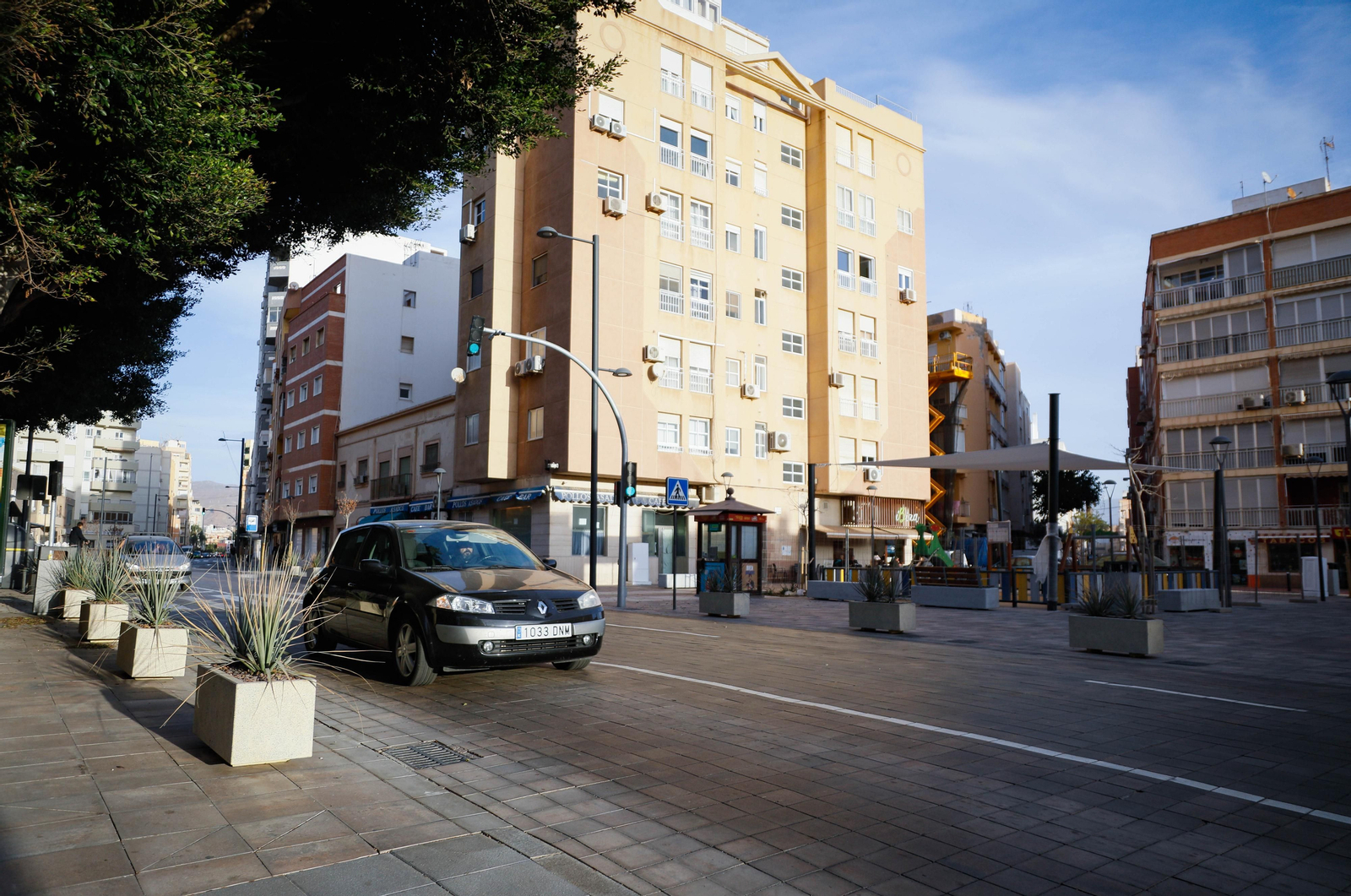 Imágenes de las calles en obras