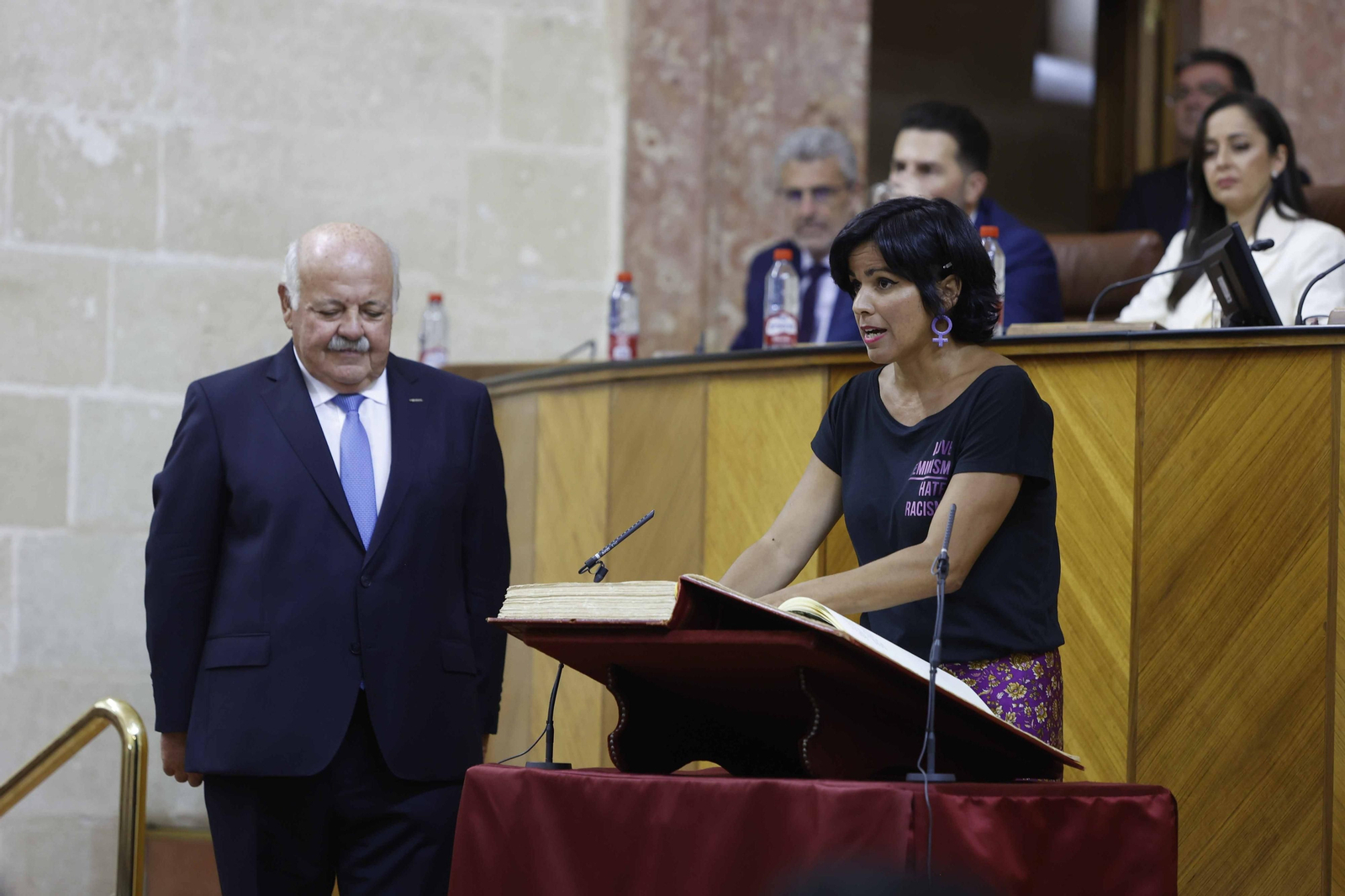 La constitución del Parlamento andaluz, todas las imágenes