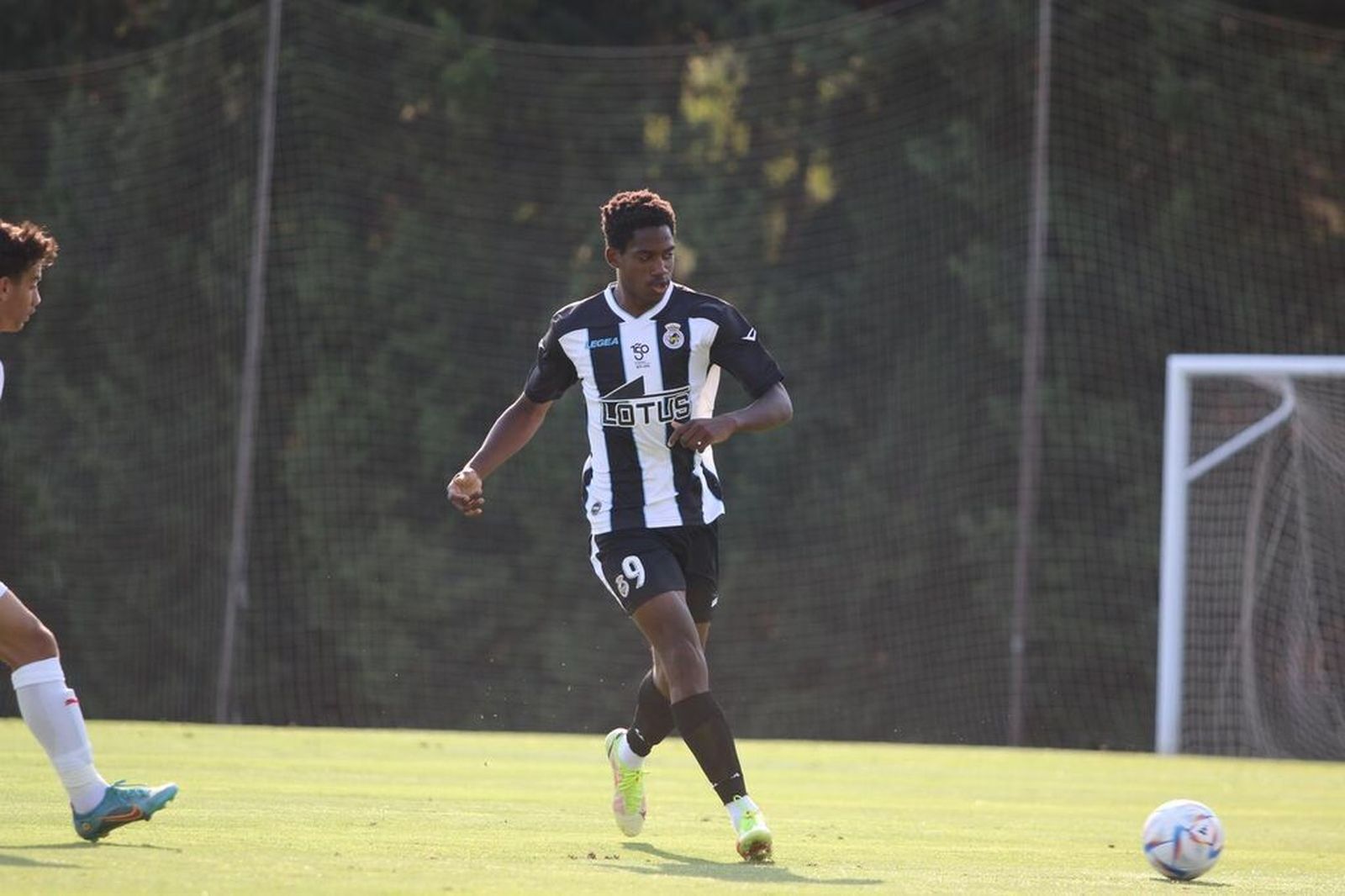 Christian Molina, durante el amistoso del pasado viernes