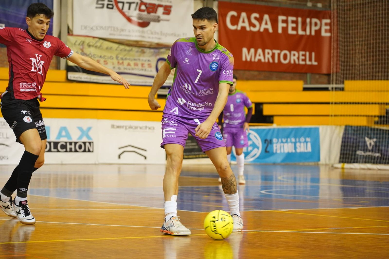 Valioso empate del Málaga Ciudad Redonda con el Martorell (4-4)