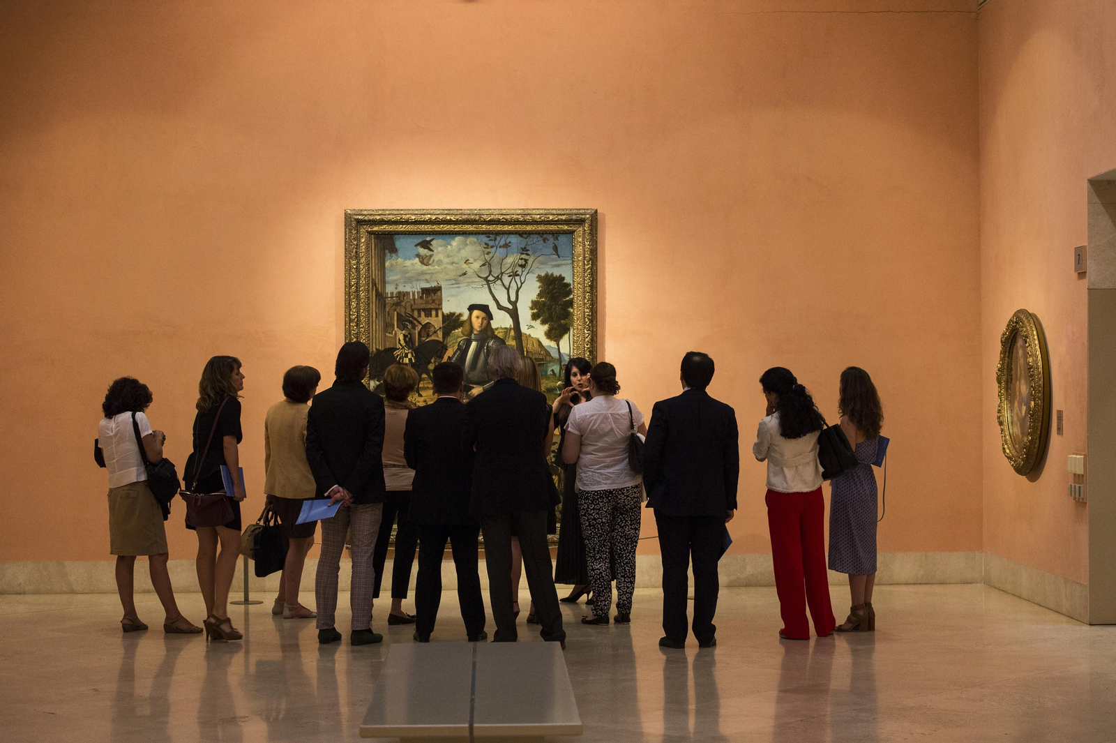 Visita privada a una de las salas expositivas del Museo Nacional Thyssen-Bornemisza.