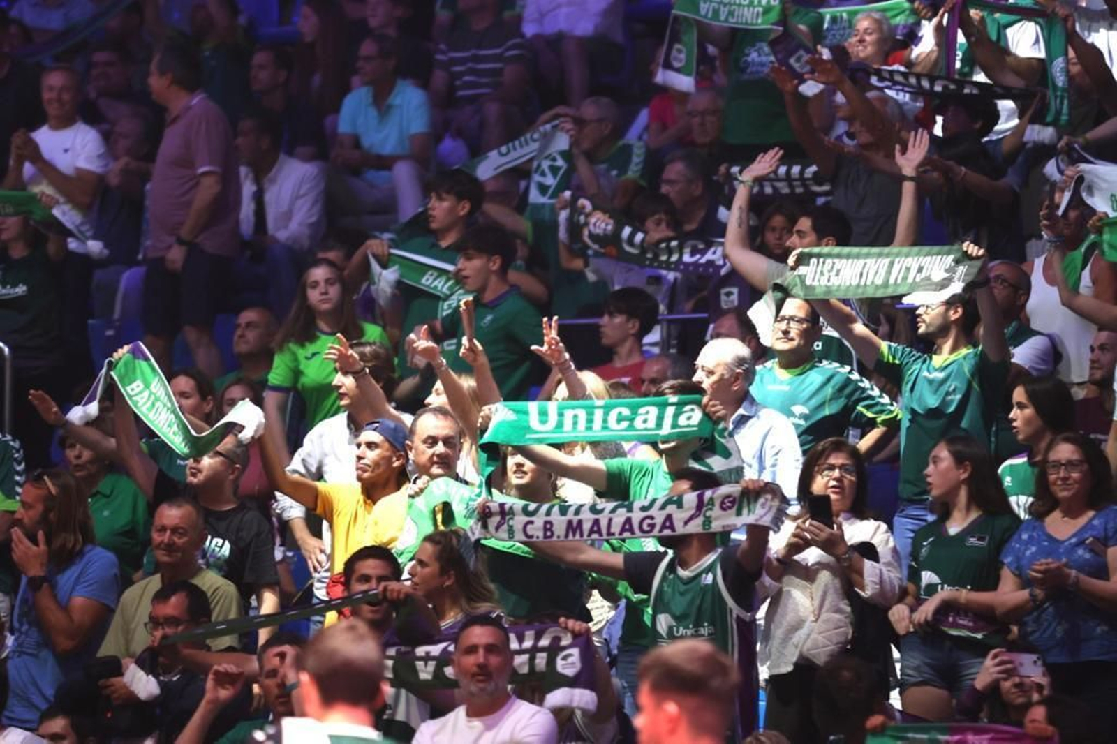 El Unicaja - Lenovo Tenerife, en fotos