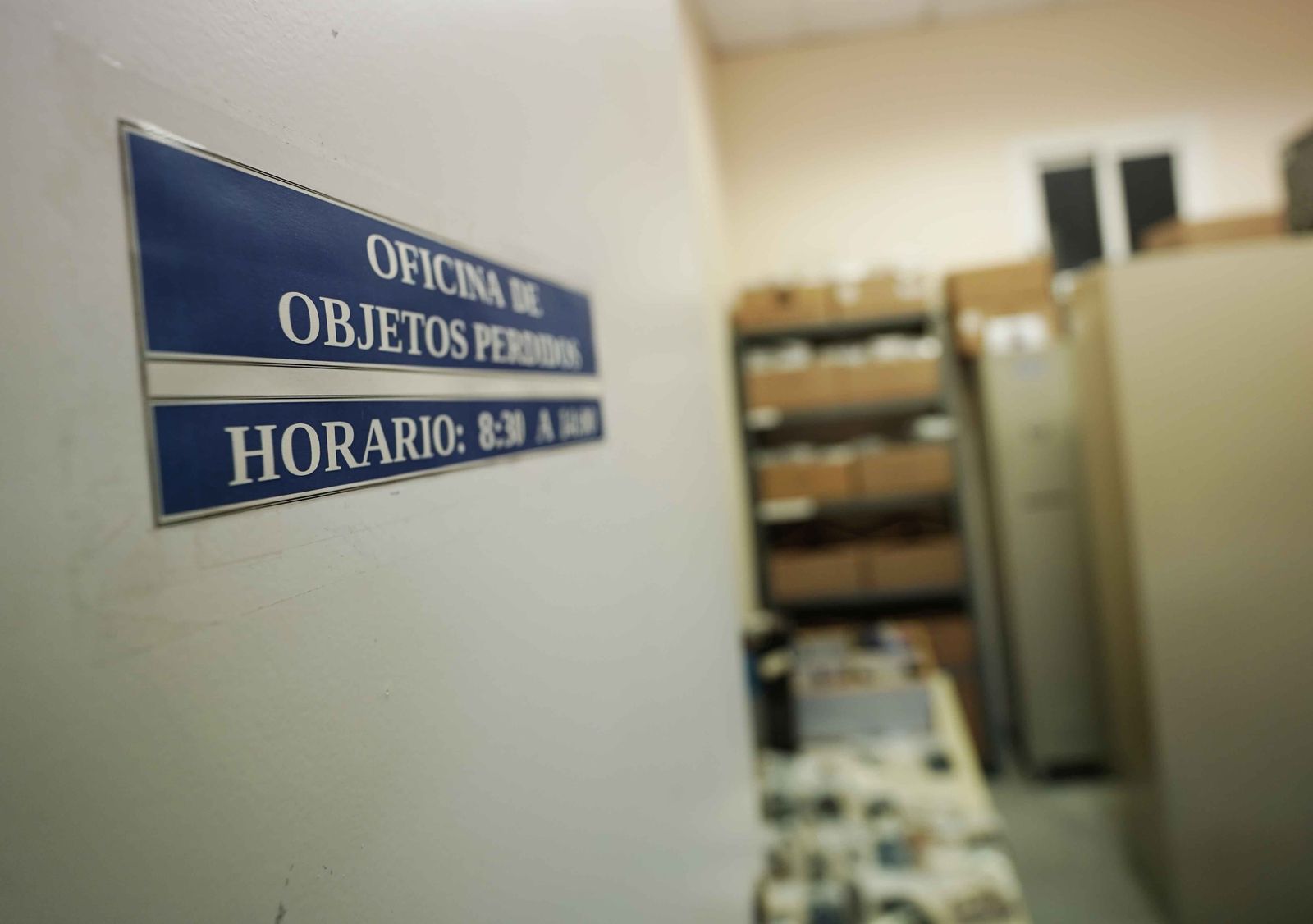 La Oficina de Objetos Perdidos de la Policía Local de Córdoba.