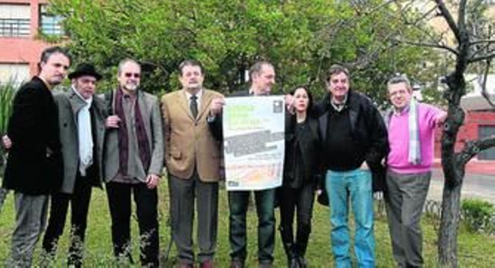 El cartel del concierto se presentó ayer en el Instituto Hermenegildo Lanz.