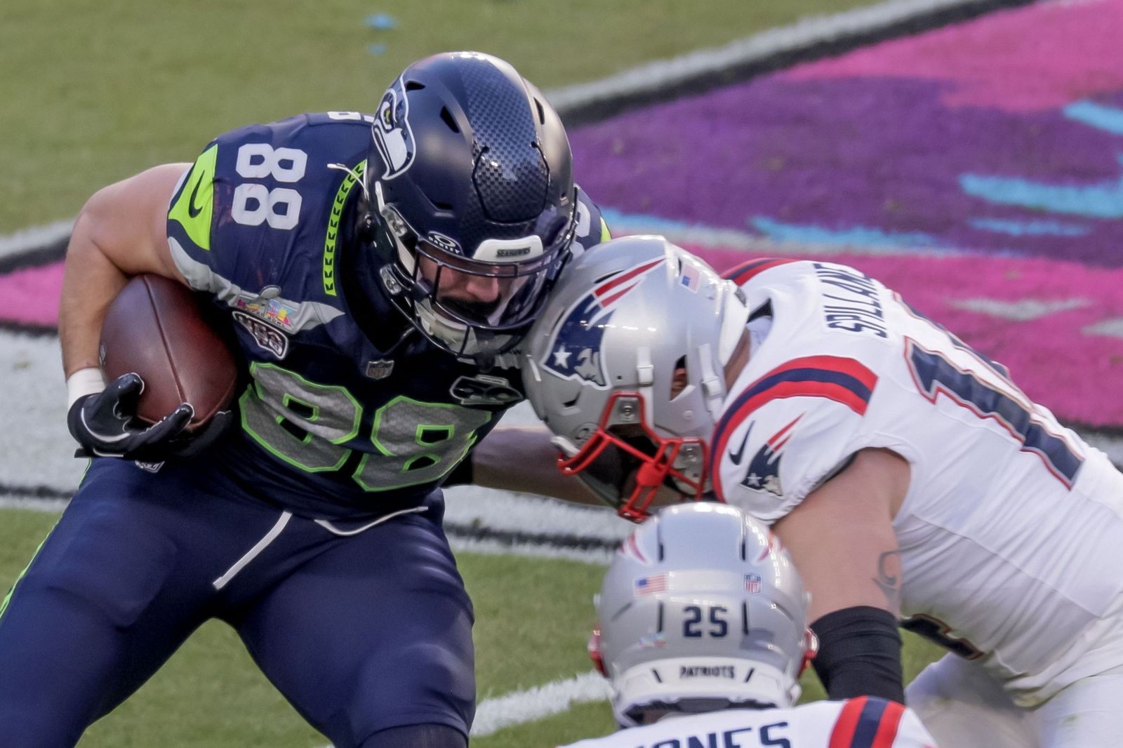 Las mejores fotos de la Super Bowl con la actuación de Bad Bunny