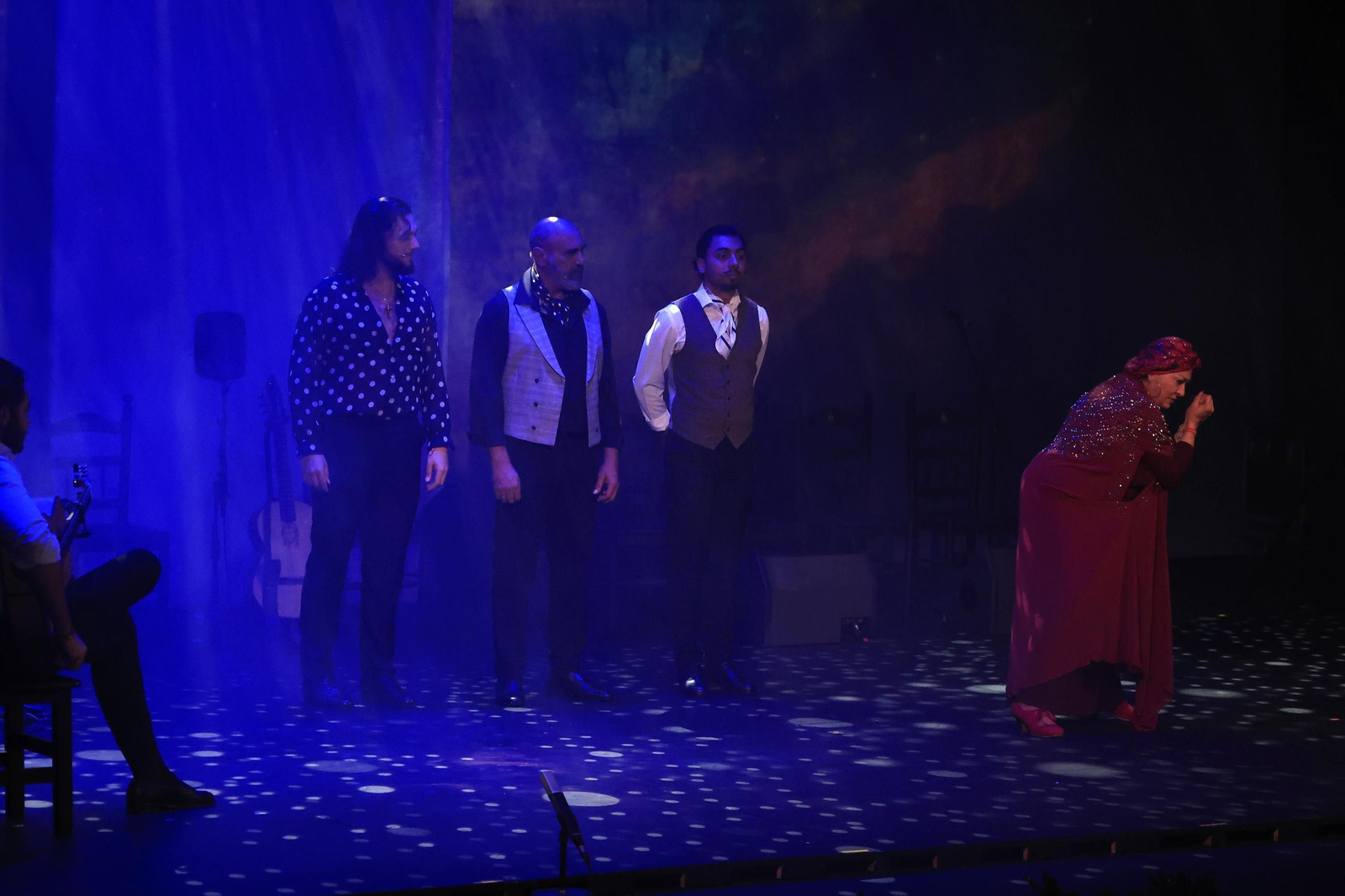 Fotos de la Navidad flamenca en San Roque con el espectáculo "Farrucos y Fernández"