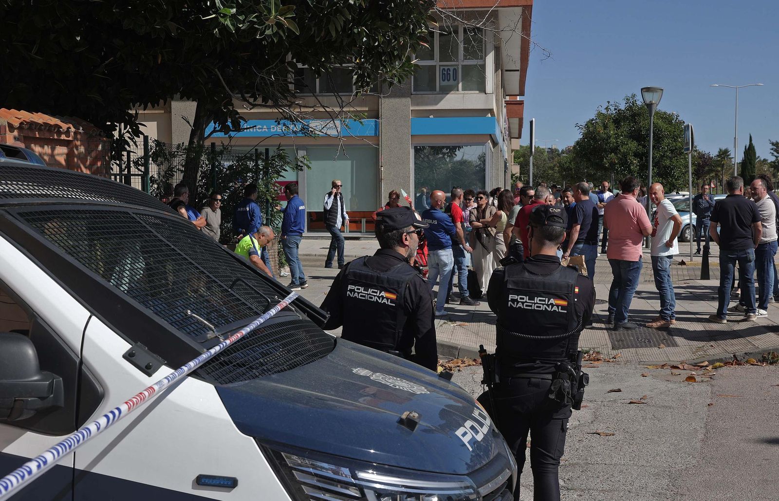 Fotos de la manifestación de apoyo a los siete sindicalistas de ATA y CGT por la huelga de Acerinox