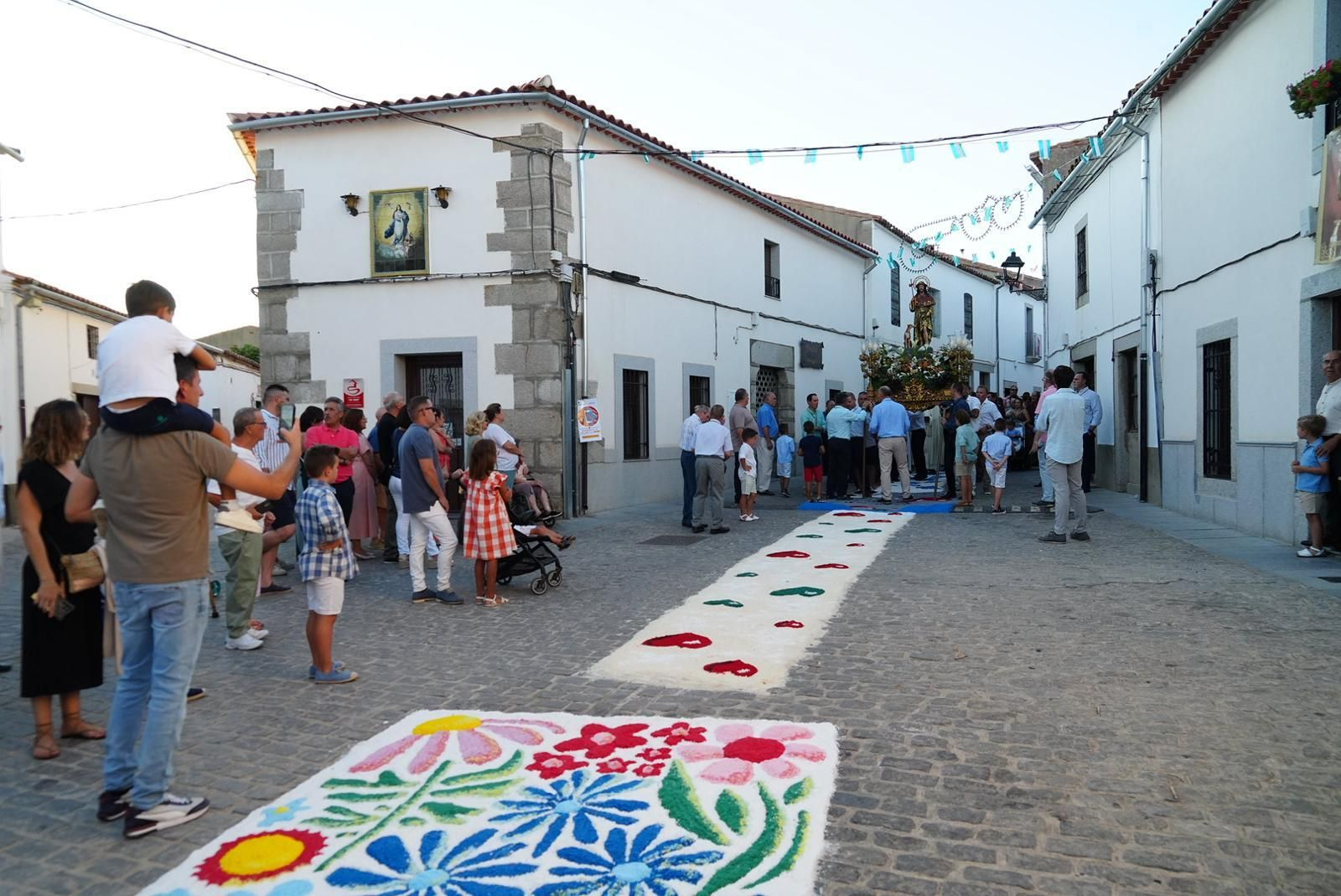 La procesión de San Roque en Dos Torres