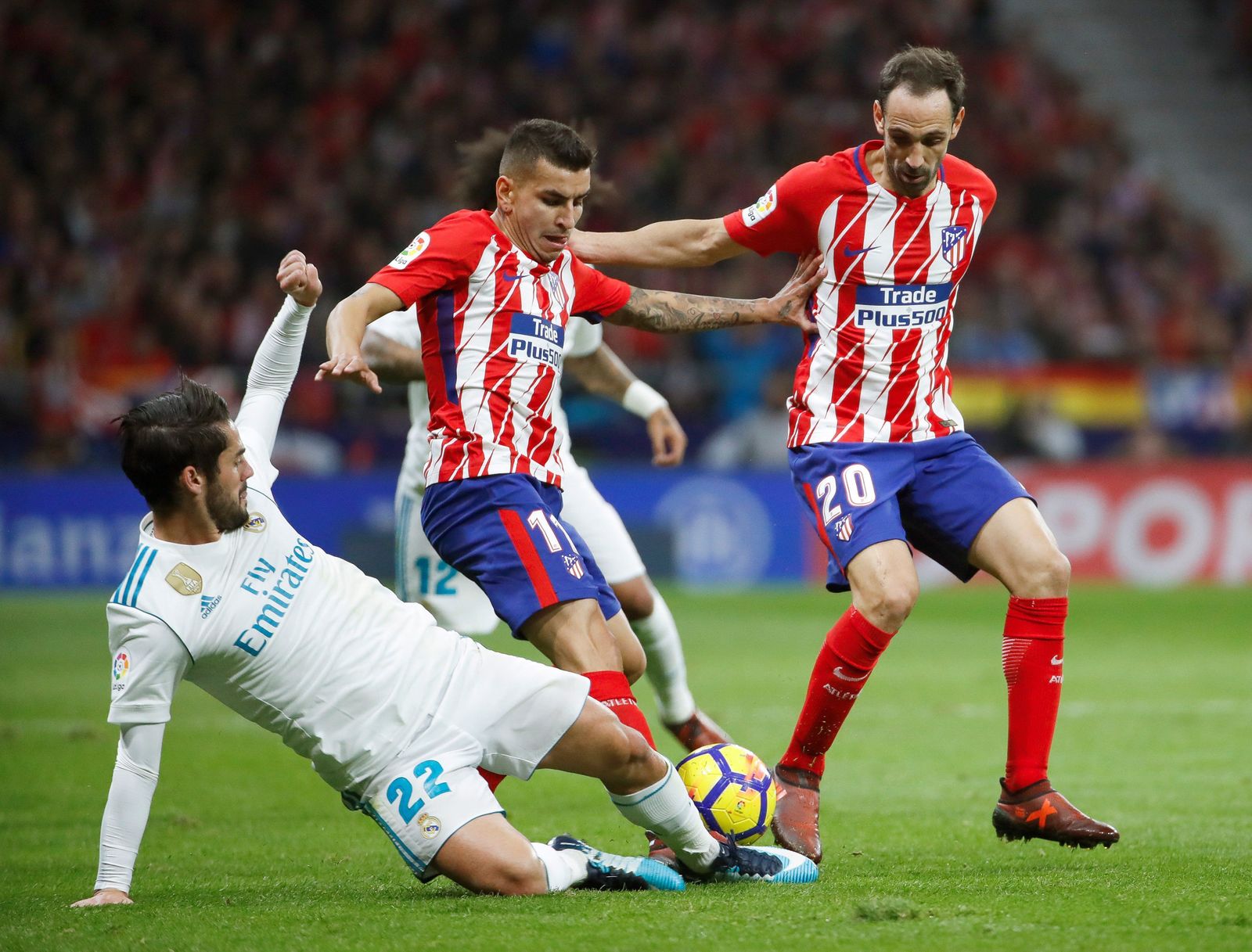Las imágenes del Atlético-Real Madrid