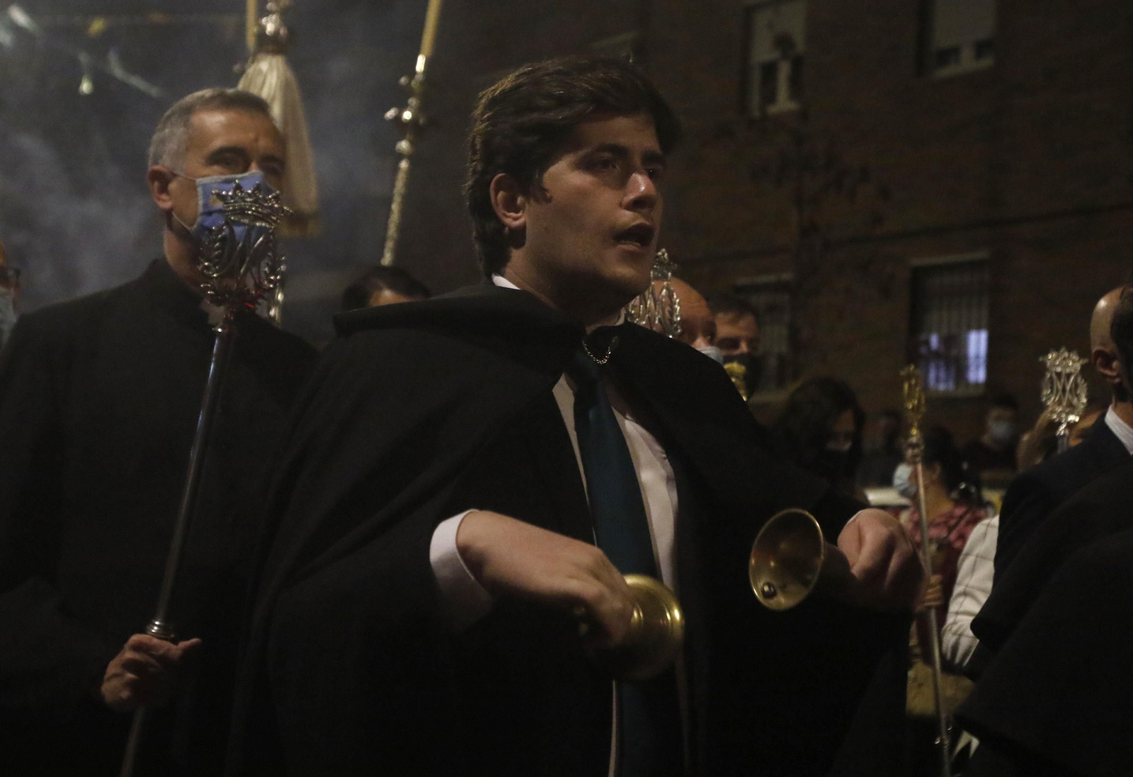 El traslado de la Virgen de la O de Córdoba, en imágenes