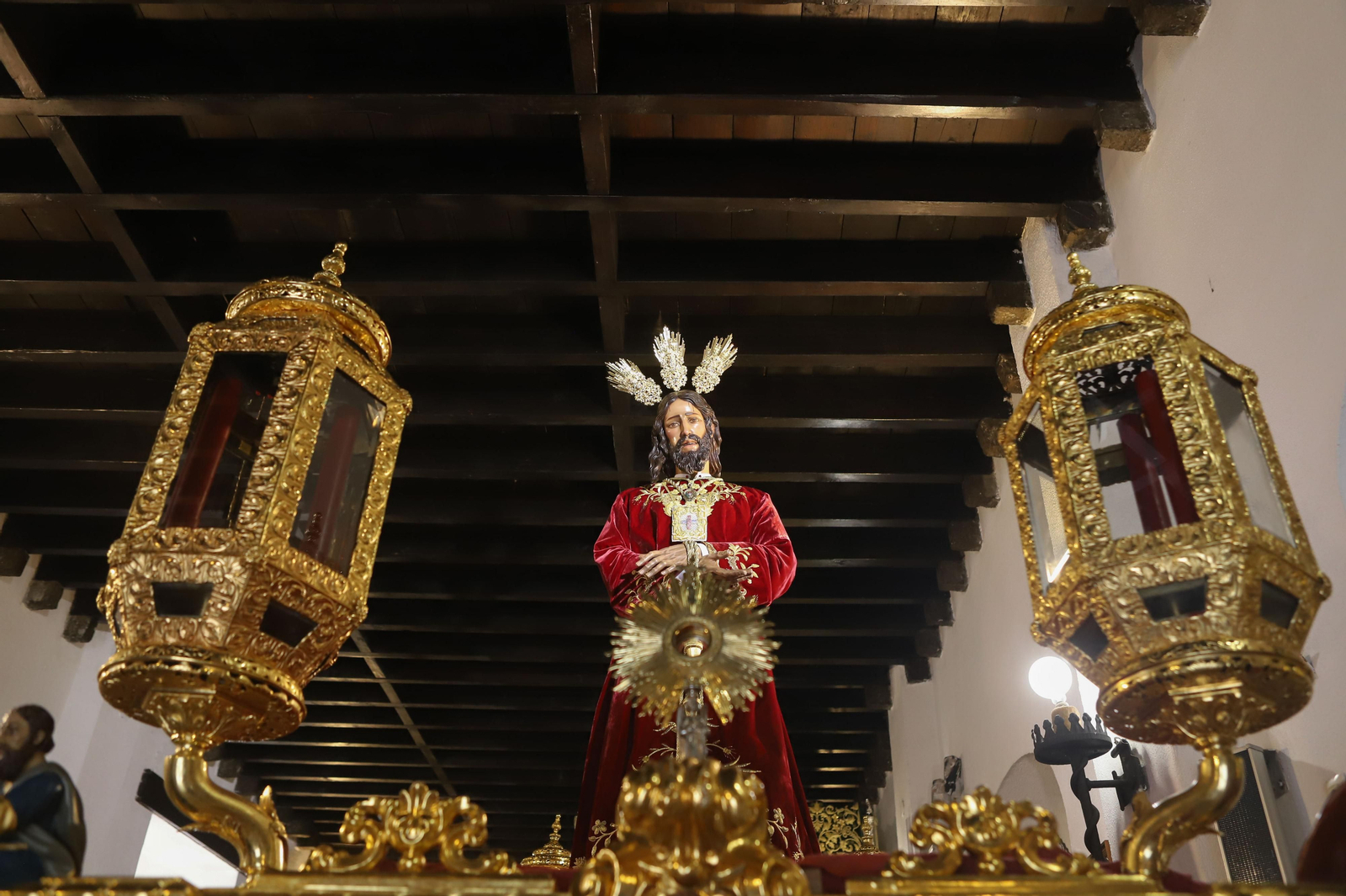 Fotos de los preparativos de la Semana Santa en Algeciras