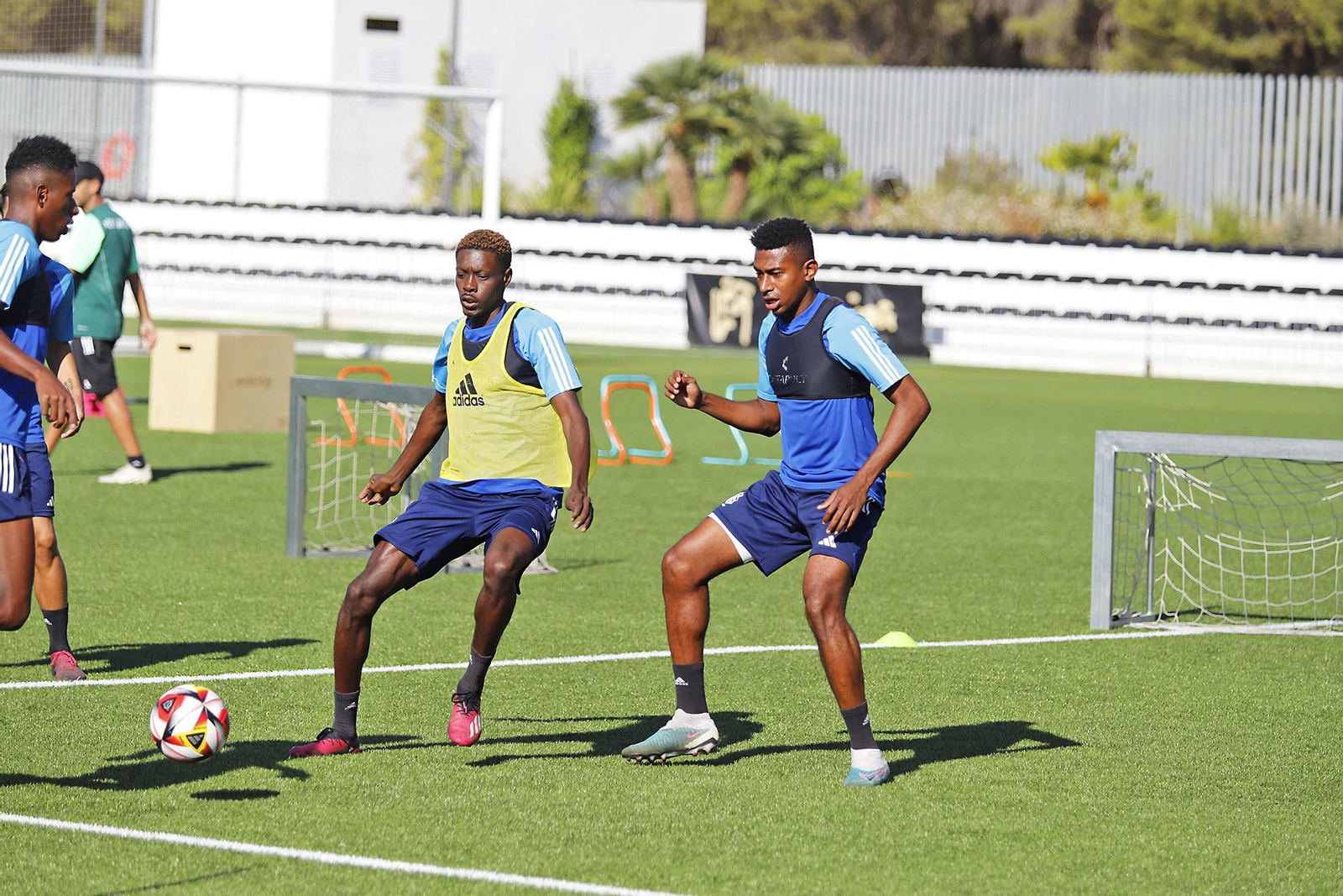 Imágenes del entrenamiento del Recreativo de Huelva