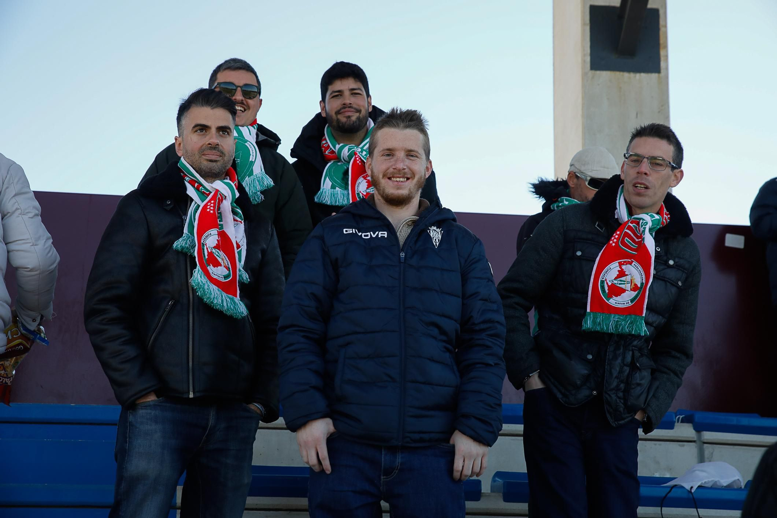 Las fotos de la afición del Córdoba CF en la visita a Unionistas