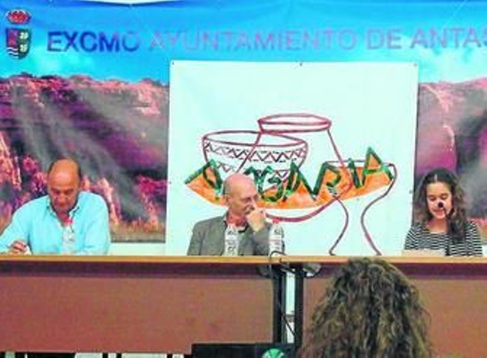 Uno de los momentos del homenaje a Rafael Alberti.