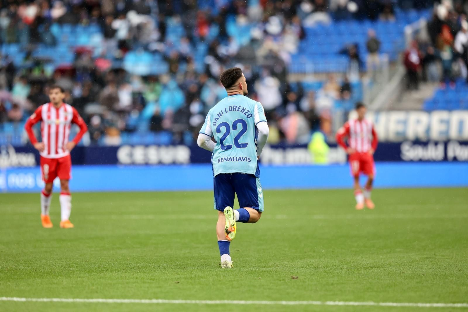 Málaga CF-Almería, en fotos