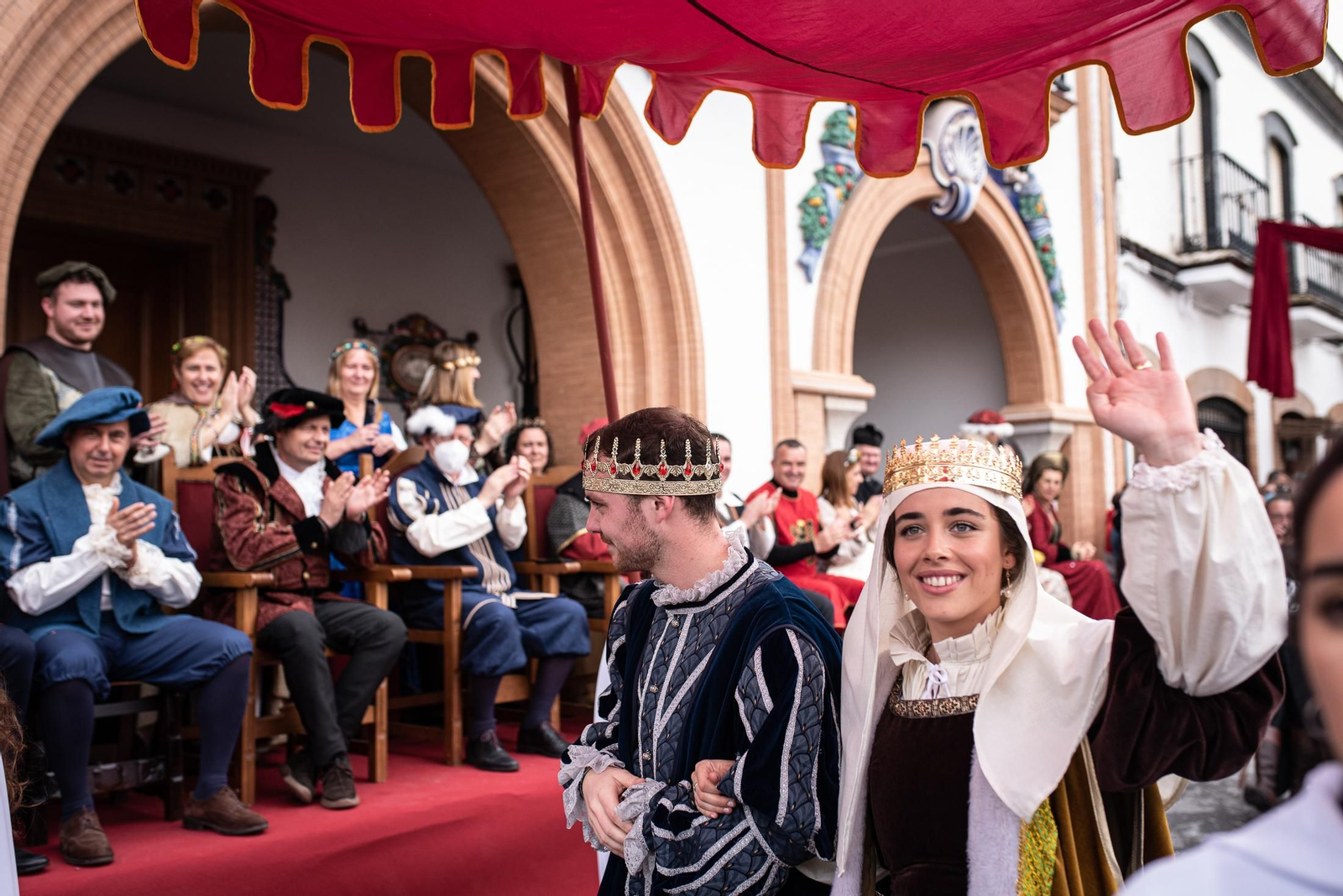 Imágenes del desfile de la Feria del Descubrimiento de Palos de la Frontera
