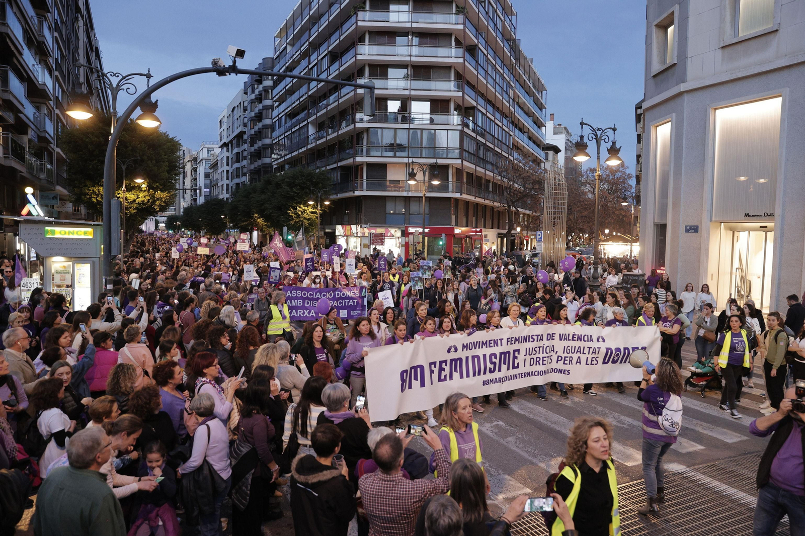 Día de la Mujer: Manifestaciones 8M España