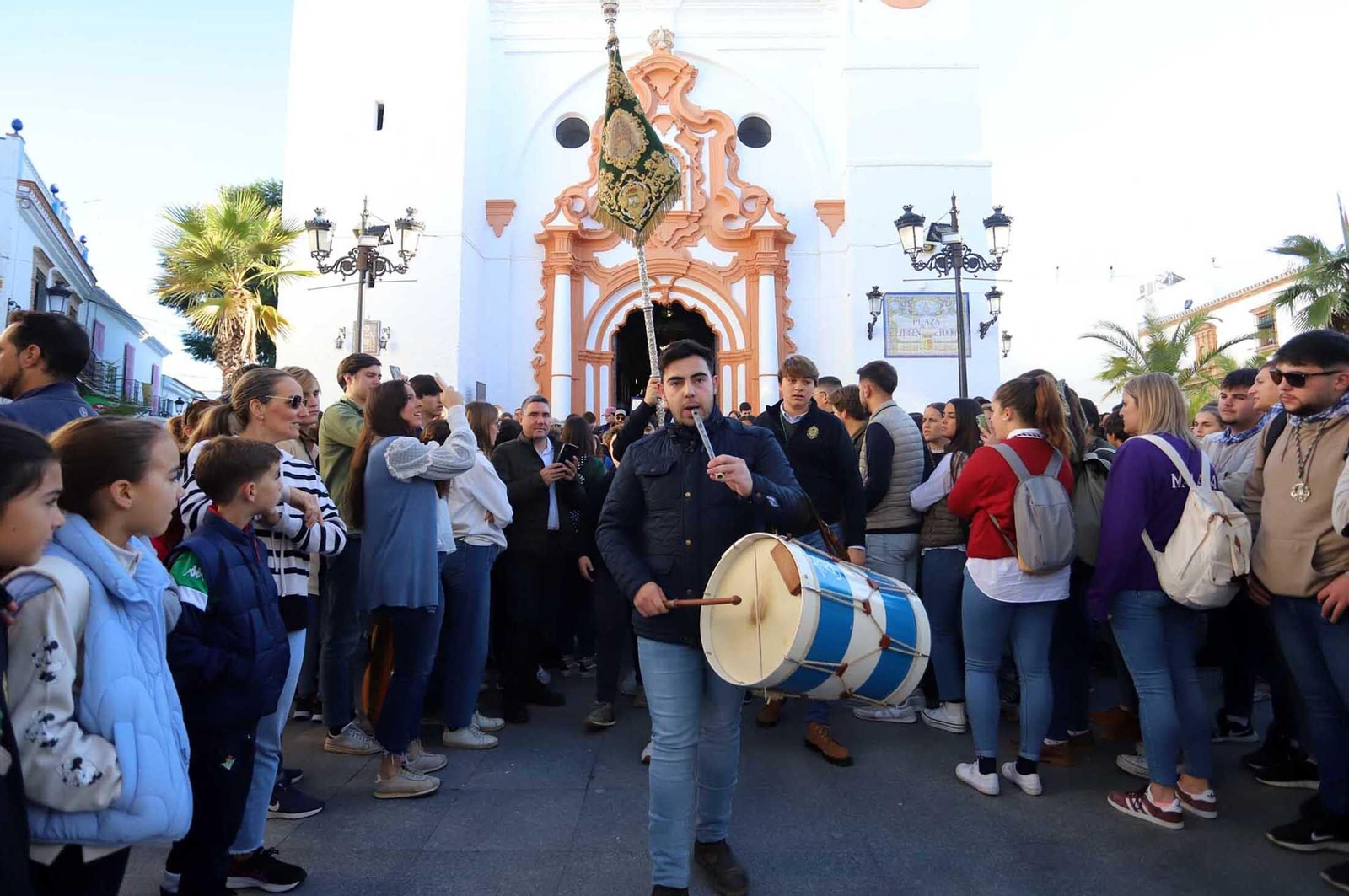 Imágenes de la Peregrinación de Jóvenes Rocieros