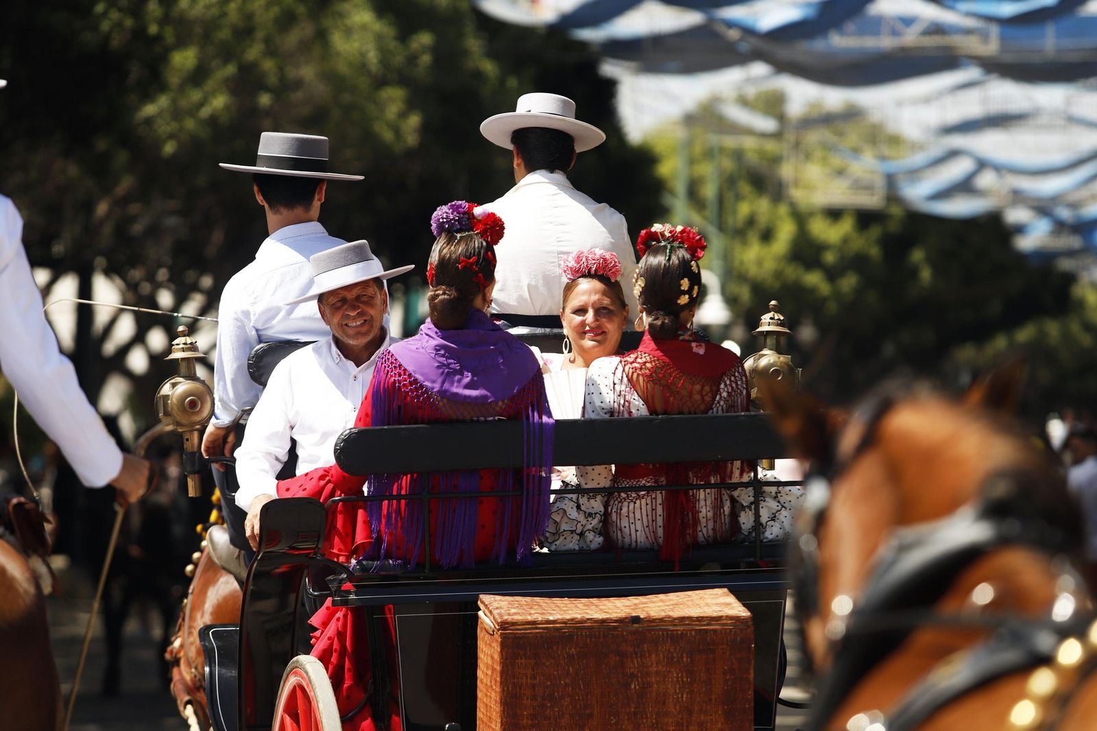 La Feria de Málaga en imágenes, en la recta final de la fiesta