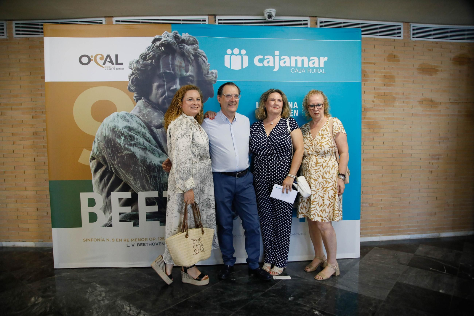 Imágenes de la novena Beethoven interpretado por la OCAL y Orfeón para Cajamar