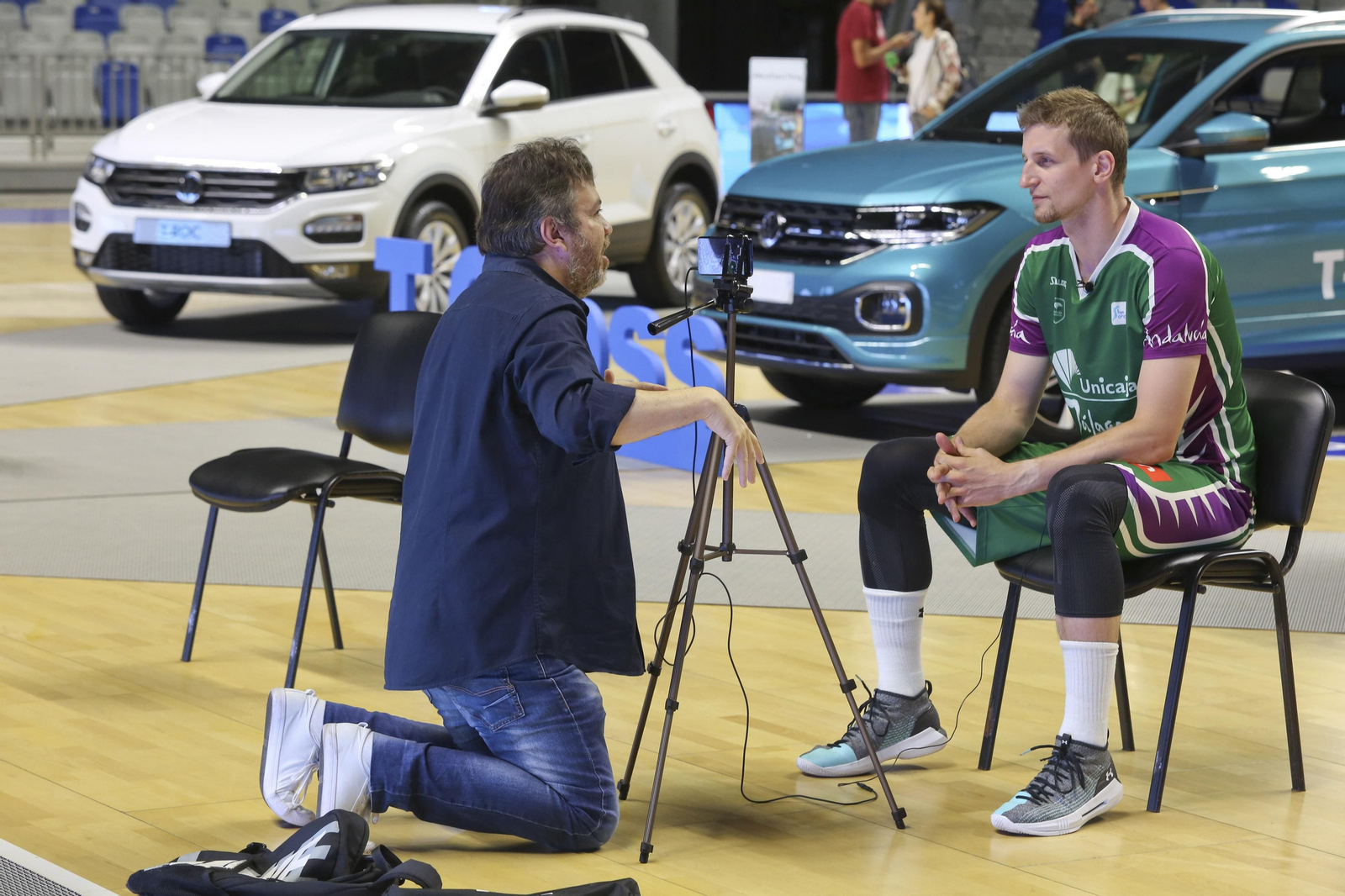 Los cinco años de Adam Waczynski en el Unicaja, en fotos