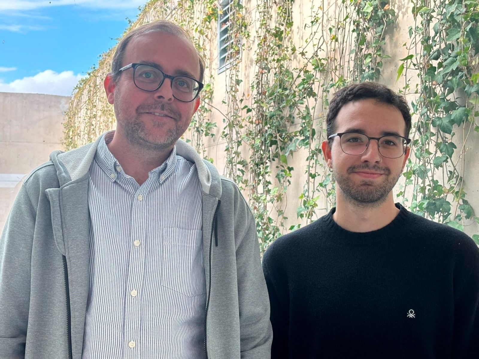 David Luque y Pablo Martínez, pertenecientes al grupo del Instituto Cognición Casual.