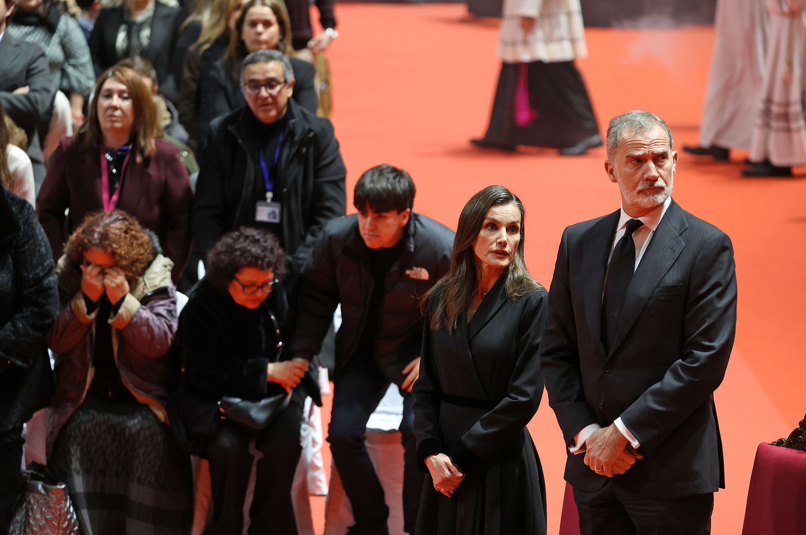 Fotografías de la misa funeral por las víctimas del accidente de tren en Adamuz
