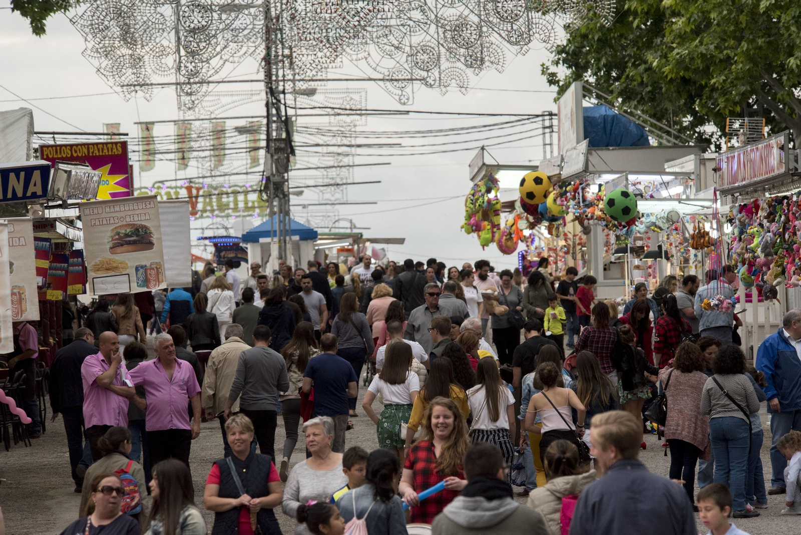 Las imágenes del martes de la Feria del Corpus