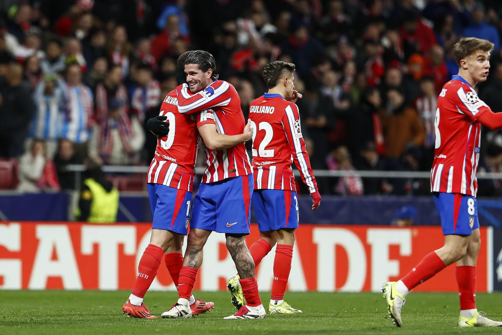 Las fotos del Atlético de Madrid - Slovan de Bratislava