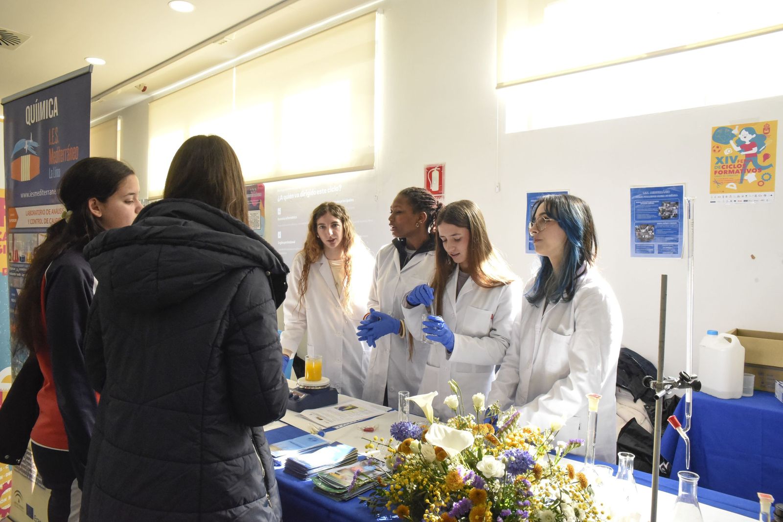 Fotos de la Feria de Ciclos Formativos de La Línea 2026