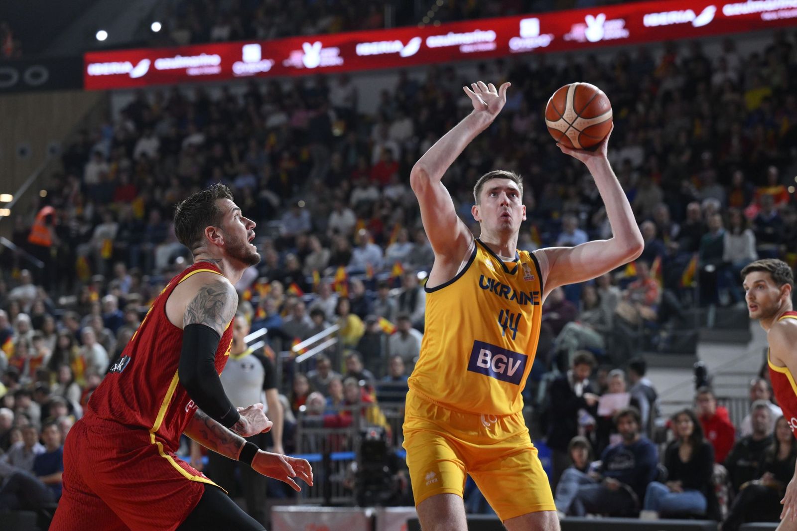 Las mejores fotos del España-Ucrania de baloncesto