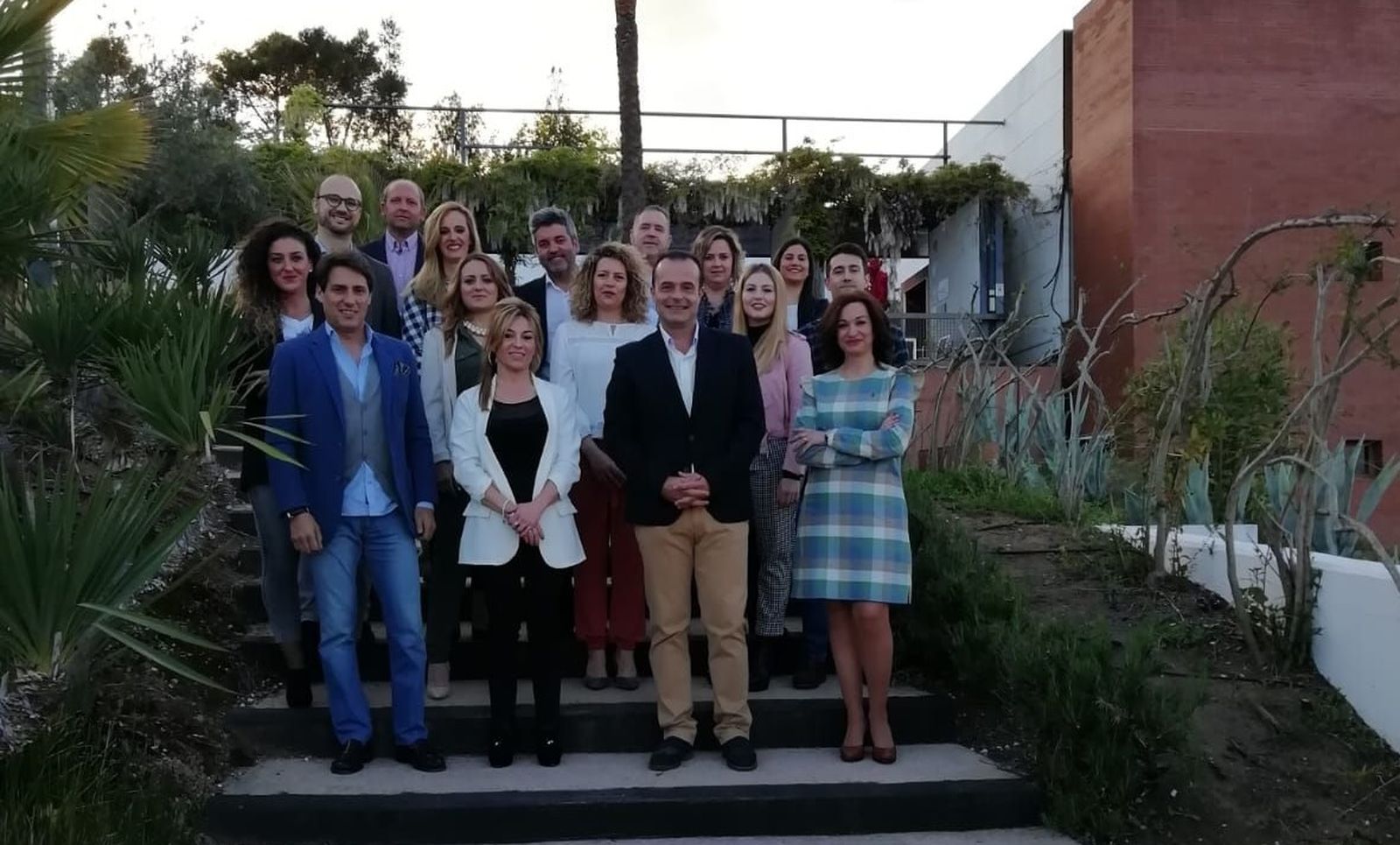 Integrantes de la Unión Democrática Independiente de Montoro.