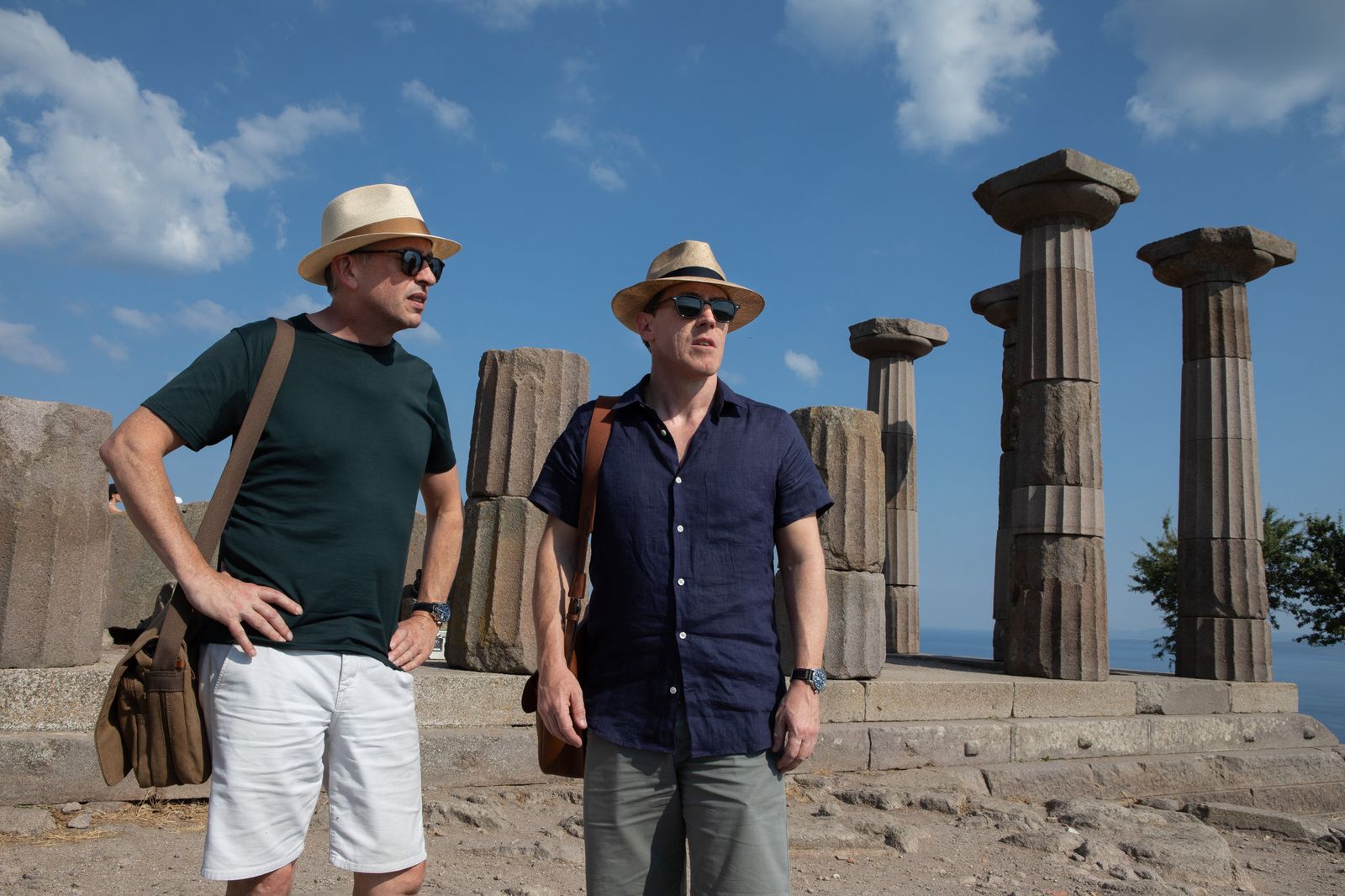 Steve Coogan y Rob Brydon en un nuevo viaje, esta ver en Grecia.