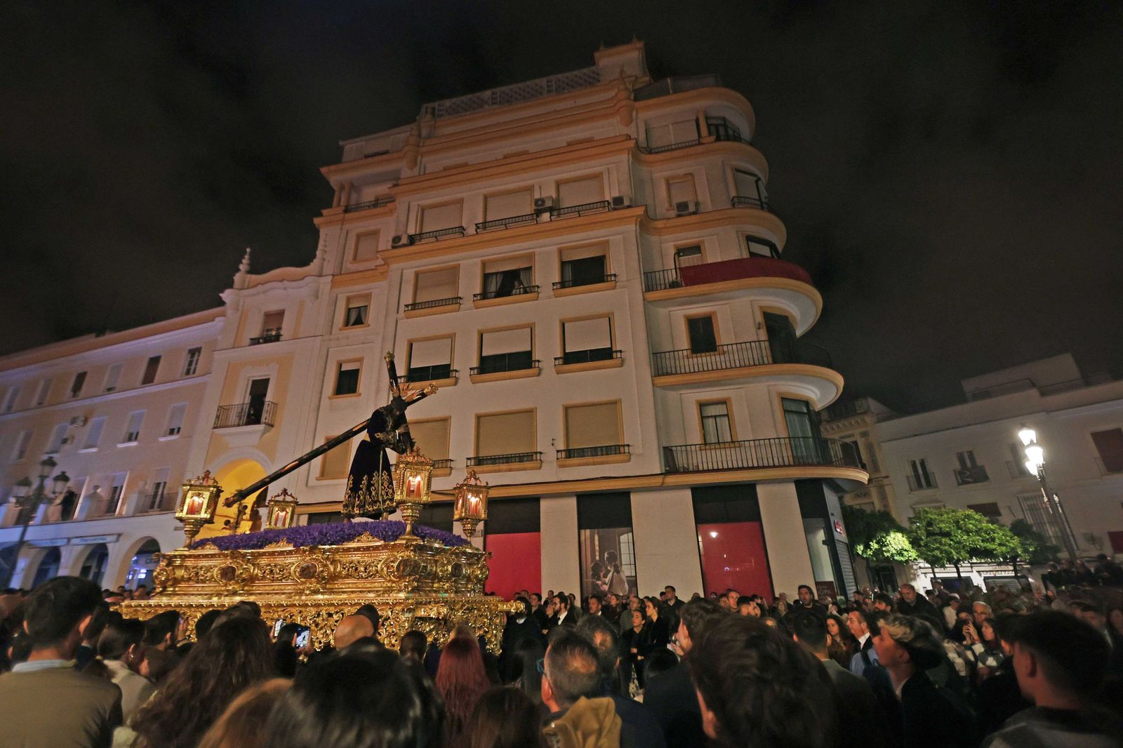 El Señor de la Vía Crucis, la pasada Madrugada del Viernes Santo