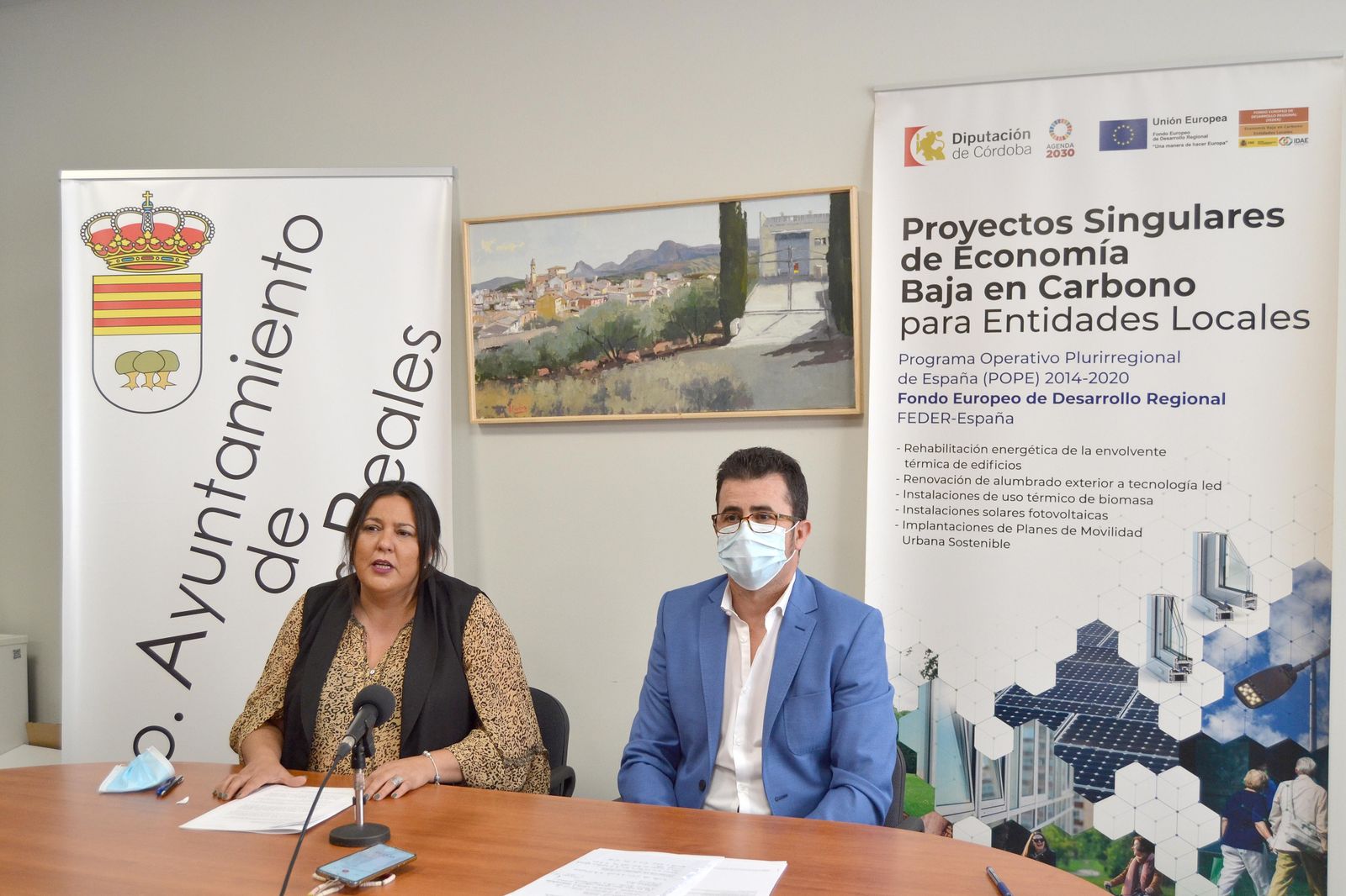 Dolores Amo y Gabriel González informan sobre la actuación.