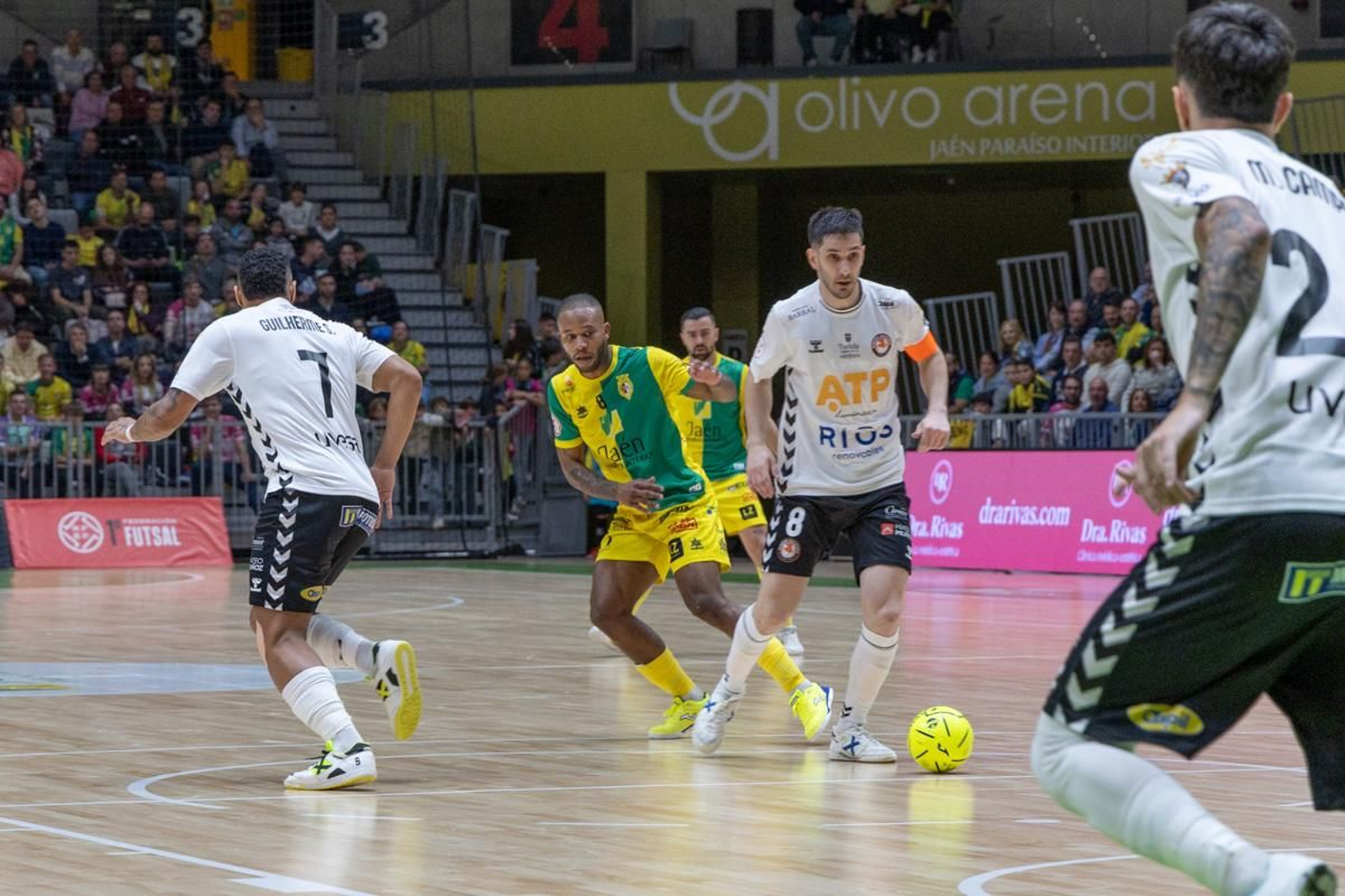 Jaén Paraíso Interior FS contra  ATP Ilum. Ribera Navarra FS